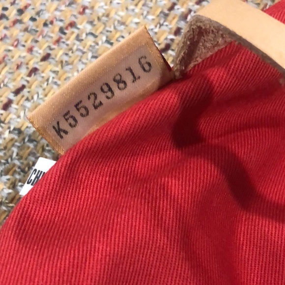 Vintage Dooney and Bourkey Blue Jacquard Monogram Top Zipper Tote Shoulder Bag - Picture 13 of 17